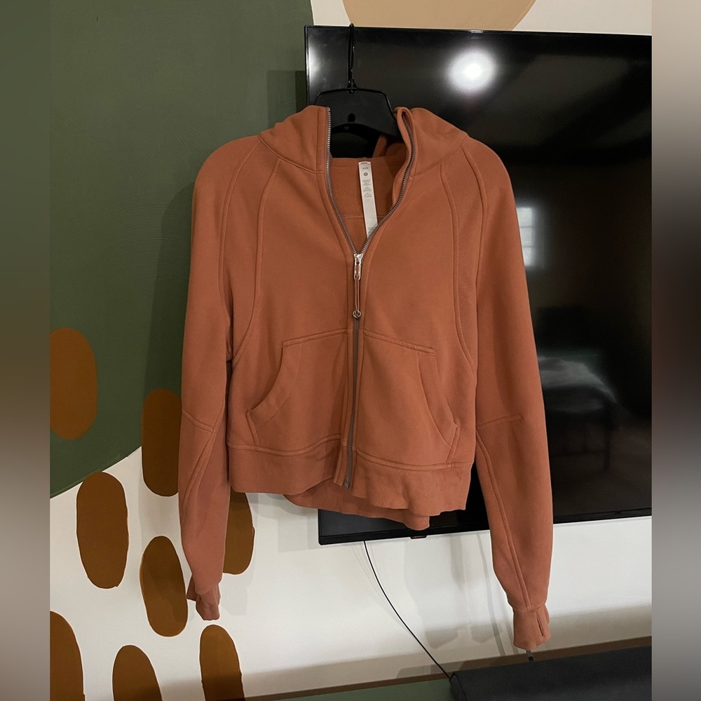 lululemon desert sun full zip scuba